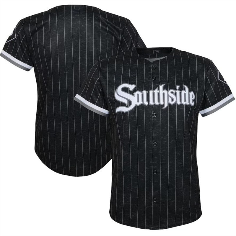 Custom White City Connect CWS Baseball Shirt Top