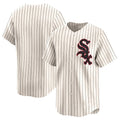 Custom White CWS Baseball Shirt Top
