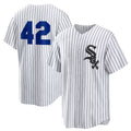 Custom White 2025 Jackie Robinson Day CWS Baseball Shirt Top