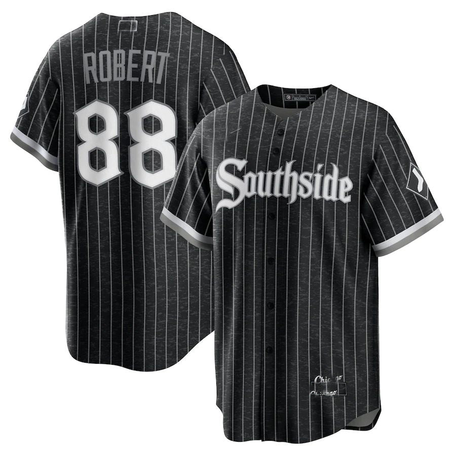 Custom #88 Black City Connect CWS Baseball Shirt Top