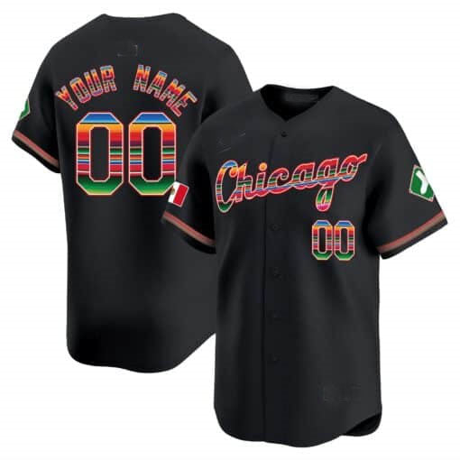 Custom White CWS Baseball Shirt Top