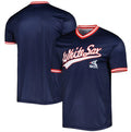 Custom White CWS Baseball Shirt Top