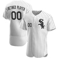 Custom White CWS Baseball Shirt Top