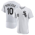 Custom #10 White CWS Baseball Shirt Top