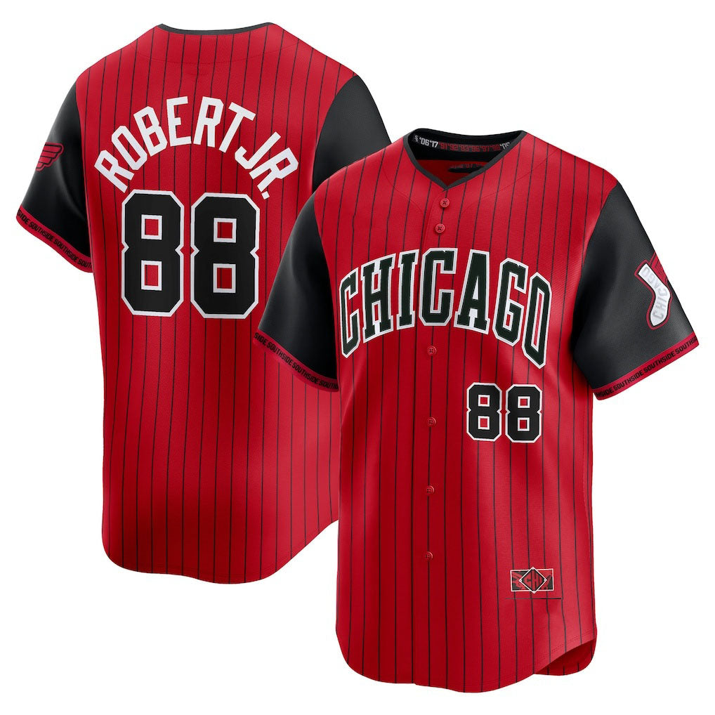 Custom #88 Black 2025 City Connect CWS Baseball Shirt Top
