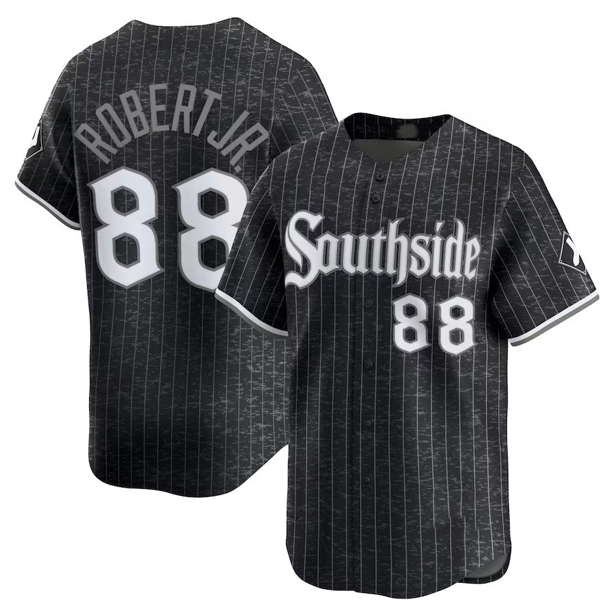 Custom #88 Black City Connect CWS Baseball Shirt Top