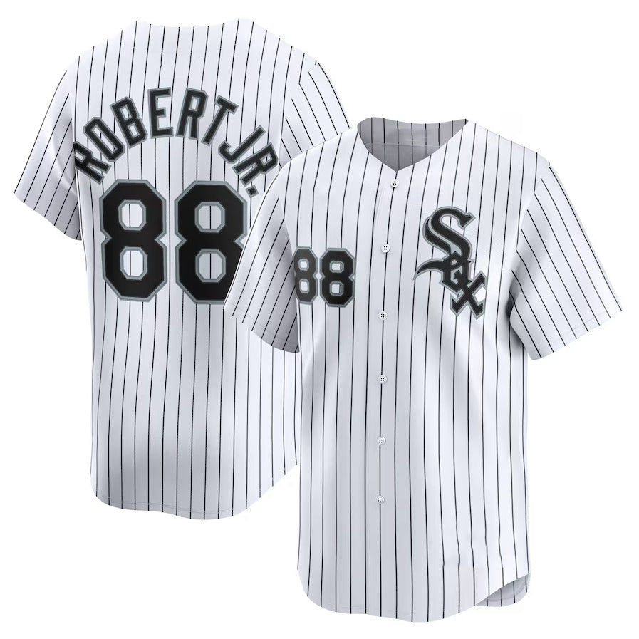 Custom #88 White CWS Baseball Shirt Top