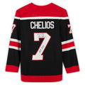 Custom #7 2020 Retro CHI Hockey Shirt Top