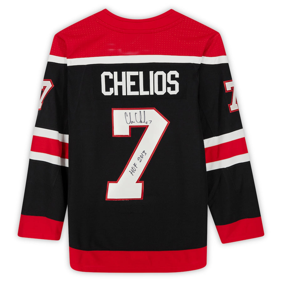 Custom #7 2020 Retro CHI Hockey Shirt Top