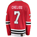 Custom #7 Red CHI Hockey Shirt Top