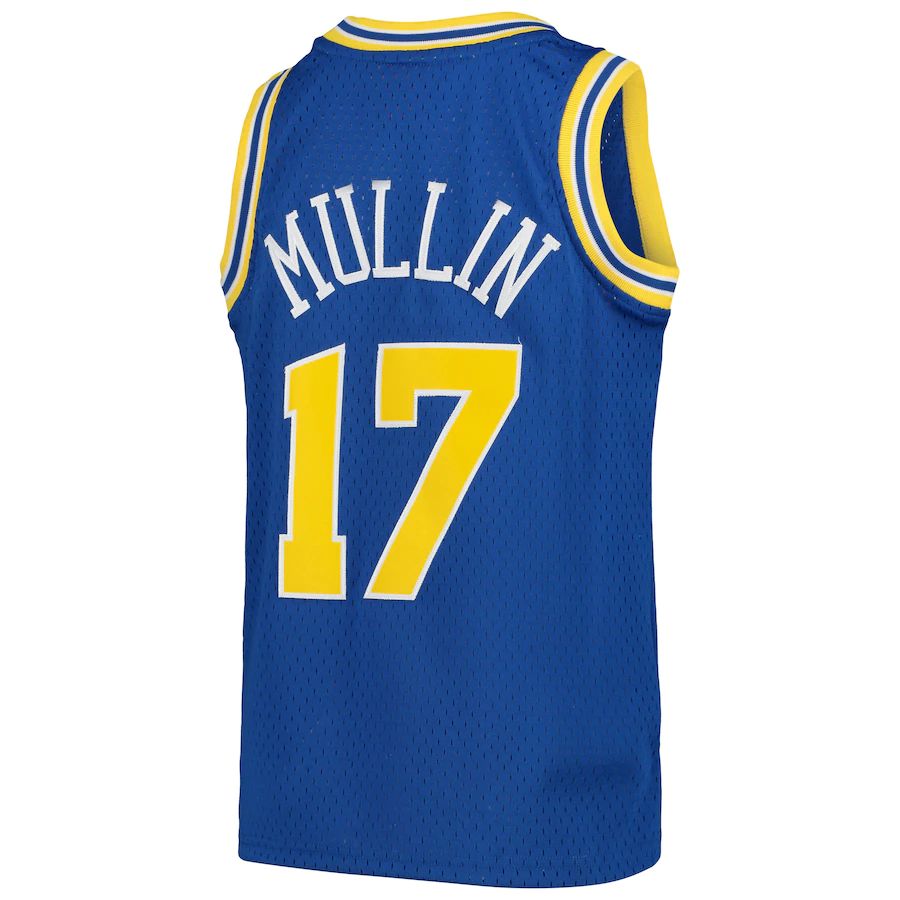 Custom #17 1993 Throwback GSW Basketball Shirt Top