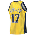Custom #17 Gold 1999 IND Basketball Shirt Top