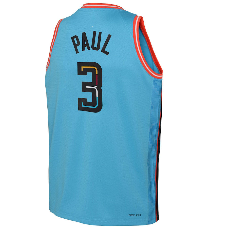 Custom #3 Turquoise 2022 PHX Basketball Shirt Top