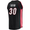 Custom #30 Black 2021 MIA Basketball Shirt Top