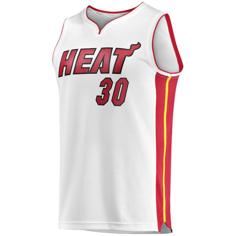 Custom #30 White MIA Basketball Shirt Top