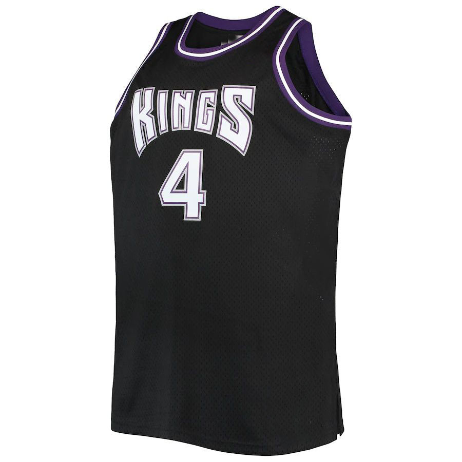 Custom #4 Black 2000 Basketball Shirt Top