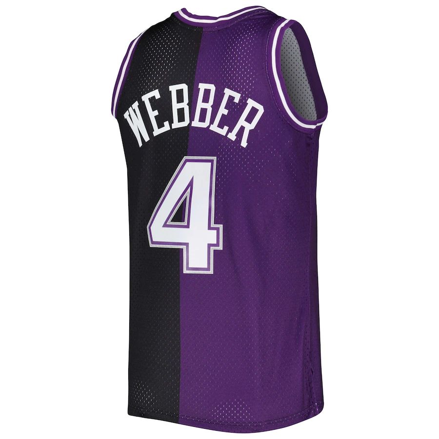 Custom #4 Black 2000 Basketball Shirt Top