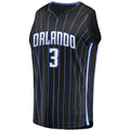 Custom #3 Black 2021 ORL Basketball Shirt Top
