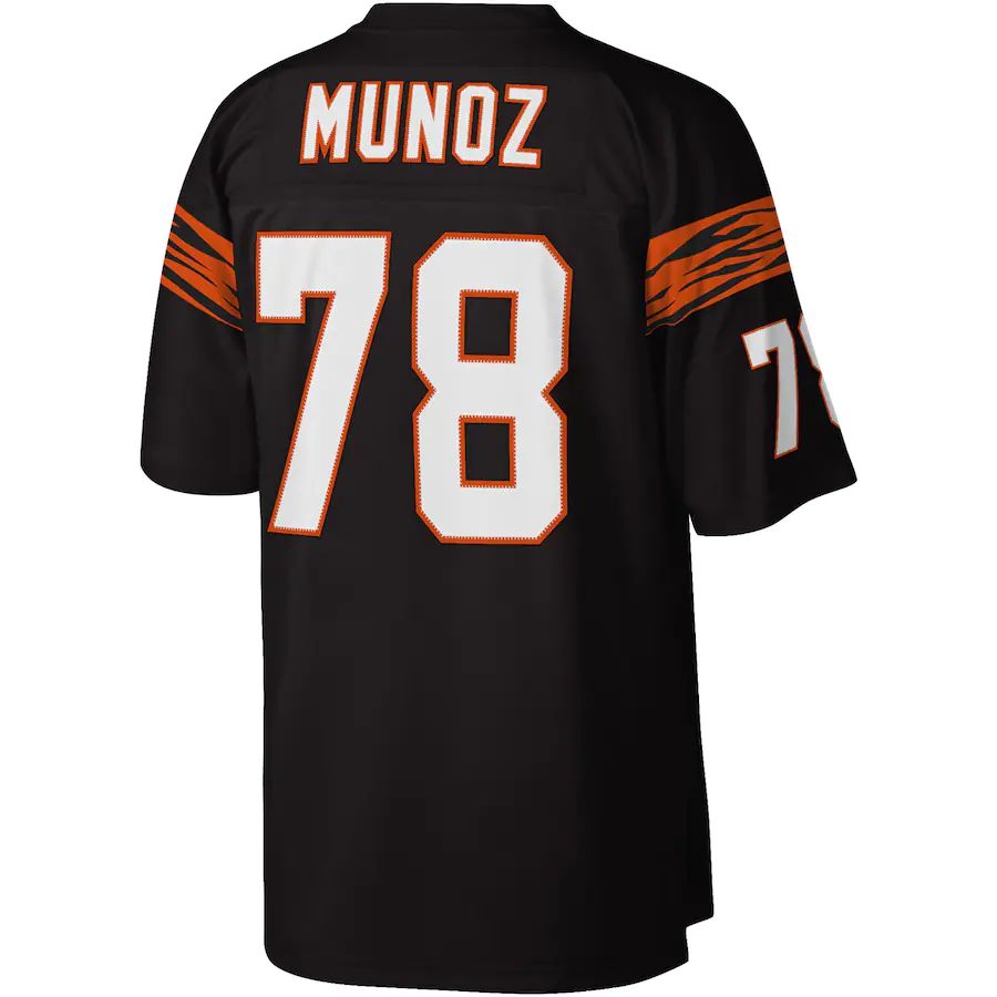 Custom #78 Black CIN Football Shirt Top