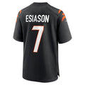 Custom #7 Black CIN Football Shirt Top