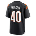 Custom #40 Black CIN Football Shirt Top