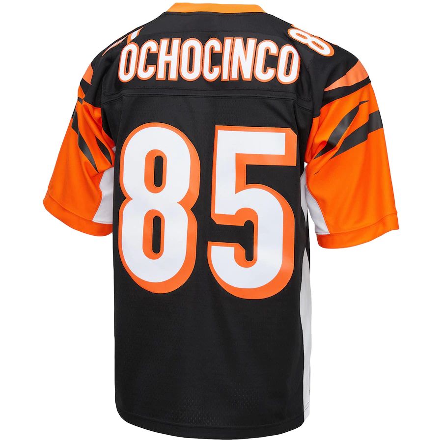 Custom #85 Black 2009 CIN Football Shirt Top