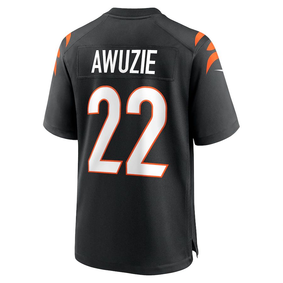 Custom #22 Black CIN Football Shirt Top