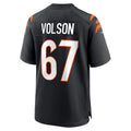 Custom #67 Black CIN Football Shirt Top