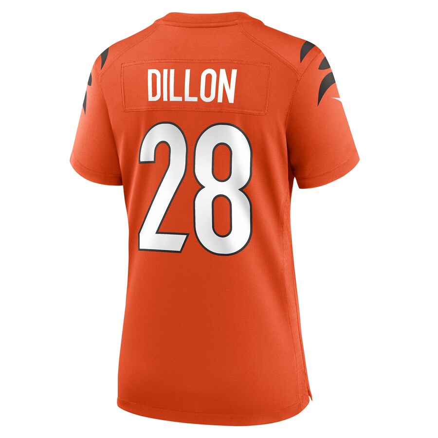 Custom #28 Orange CIN Football Shirt Top