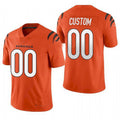 Custom Orange 2021 CIN Football Shirt Top