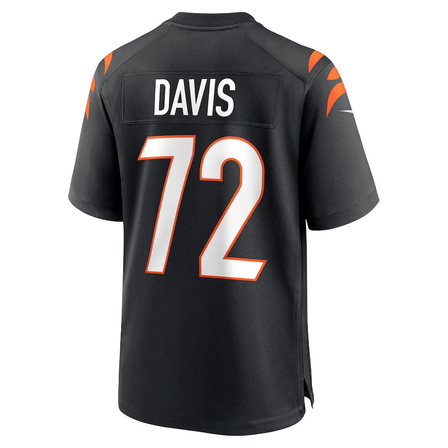 Custom #72 Black CIN Football Shirt Top