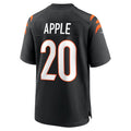 Custom #20 Black CIN Football Shirt Top