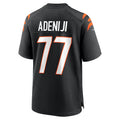 Custom #77 Black CIN Football Shirt Top