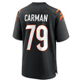 Custom #79 Black CIN Football Shirt Top