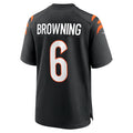 Custom #6 Black CIN Football Shirt Top
