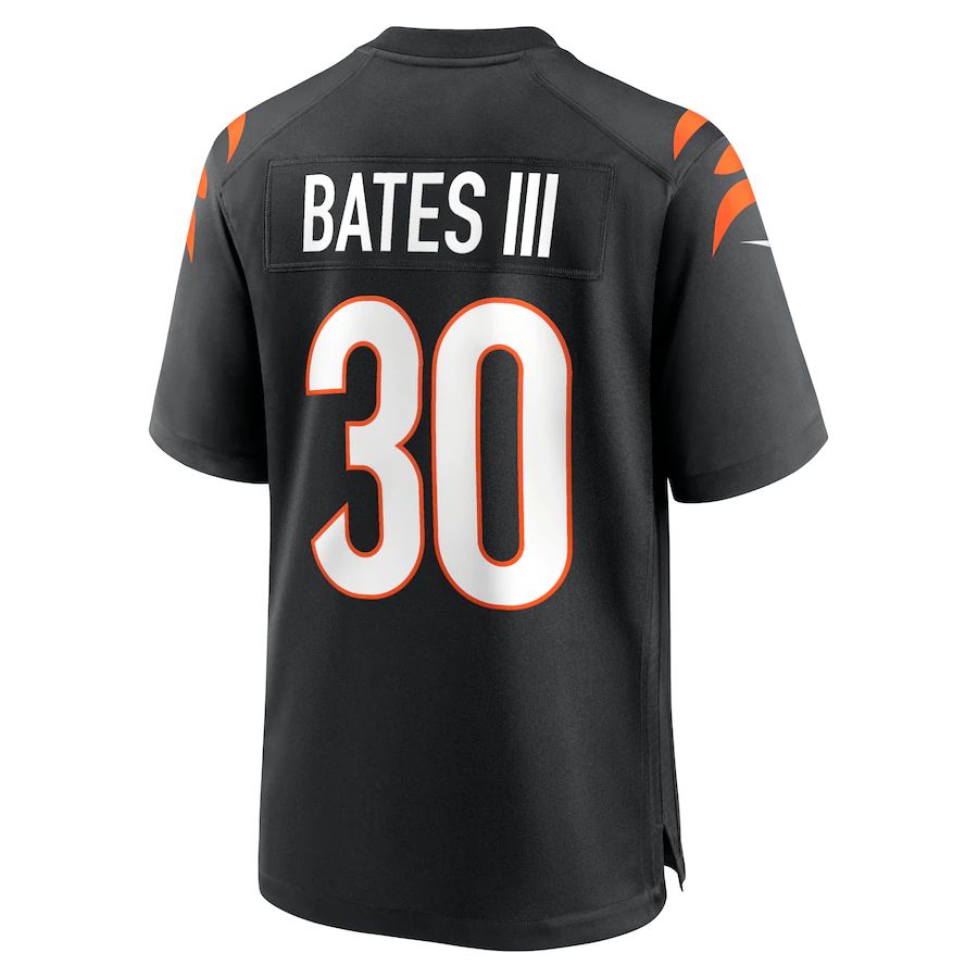 Custom #30 Black CIN Football Shirt Top