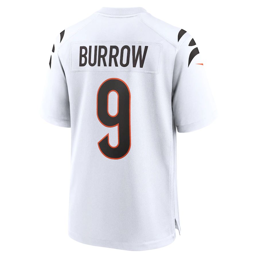 Custom #9 White CIN Football Shirt Top
