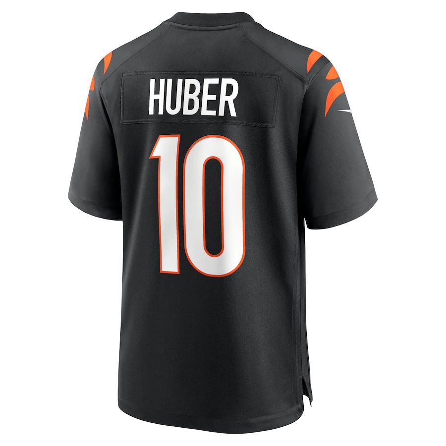 Custom #10 Black CIN Football Shirt Top