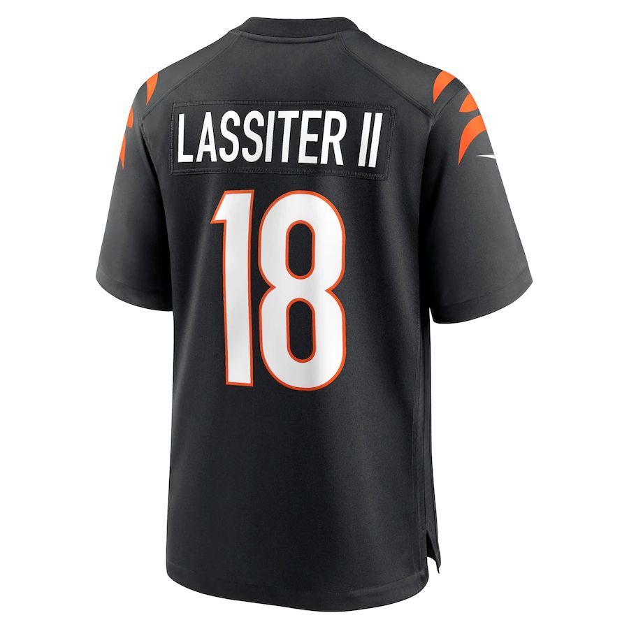 Custom #18 Black CIN Football Shirt Top