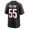 Custom #55 Black CIN Football Shirt Top