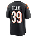 Custom #39 Black CIN Football Shirt Top