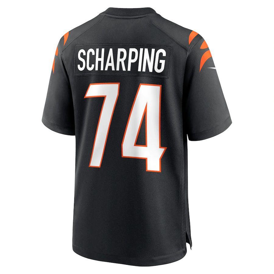 Custom #74 Black CIN Football Shirt Top