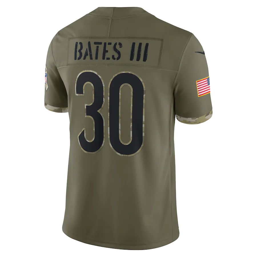 Custom #30 Olive 2022 CIN Football Shirt Top