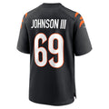 Custom #69 Black CIN Football Shirt Top
