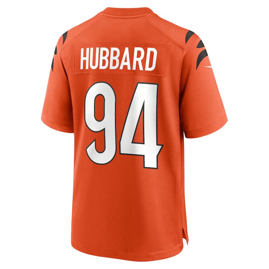 Custom #94 Orange CIN Football Shirt Top