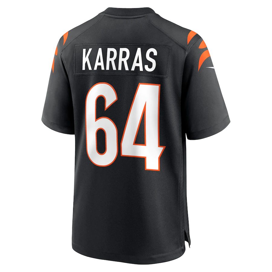 Custom #64 Black CIN Football Shirt Top