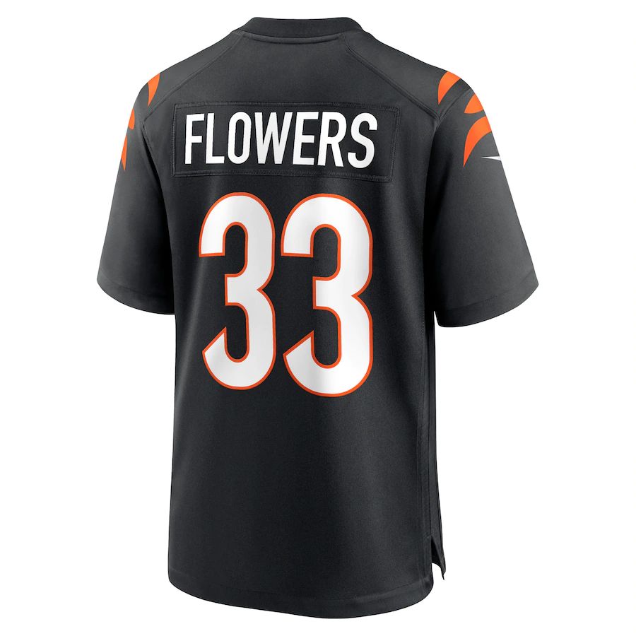 Custom #33 Black CIN Football Shirt Top