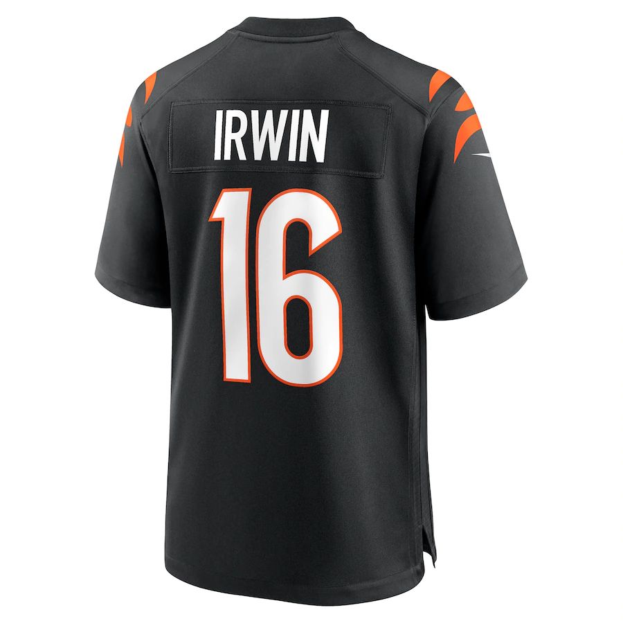 Custom #16 Black CIN Football Shirt Top