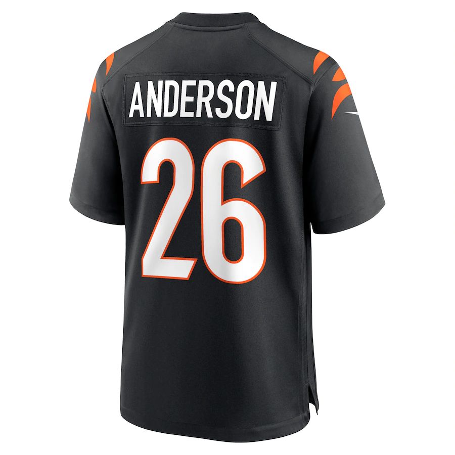 Custom #26 Black CIN Football Shirt Top