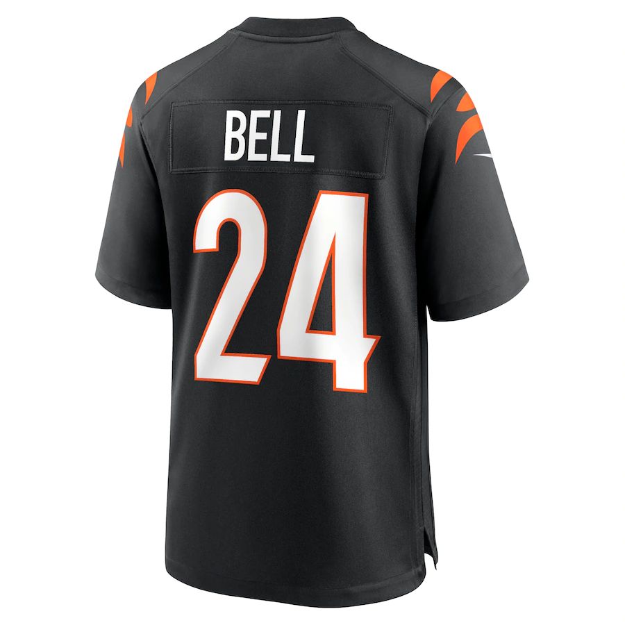 Custom #24 Black CIN Football Shirt Top